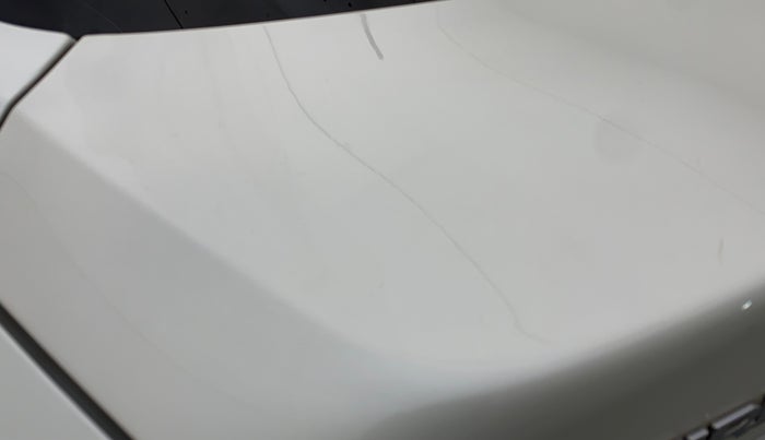 2021 Maruti Dzire VXI, Petrol, Manual, 78,582 km, Dicky (Boot door) - Minor scratches