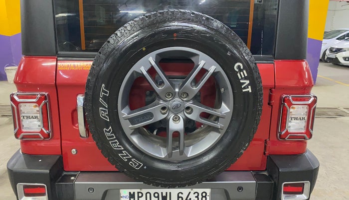 2022 Mahindra Thar LX HT PETROL 4WD MT, Petrol, Manual, 14,974 km, Spare Tyre