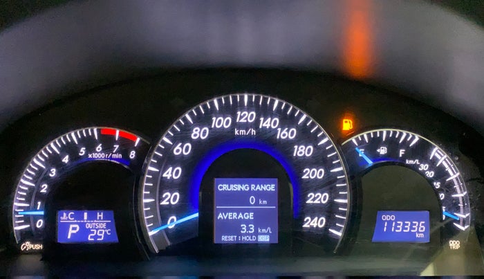 2014 Toyota Camry 2.5L AT, Petrol, Automatic, 1,13,396 km, Odometer Image