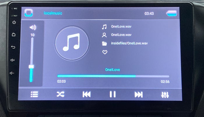 2018 Tata Tiago XM PETROL, Petrol, Manual, 92,535 km, Touchscreen Infotainment System