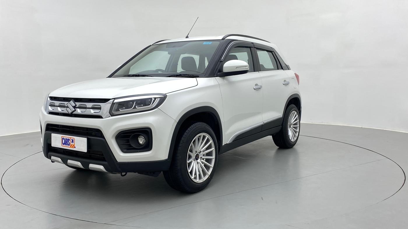 2021 Maruti Vitara Brezza VXI, Petrol, Manual, 42,784 km, Left Front Diagonal