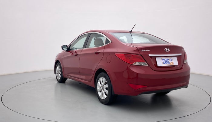 2015 Hyundai Verna FLUIDIC 1.6 CRDI S, Diesel, Manual, 86,082 km, Left Back Diagonal