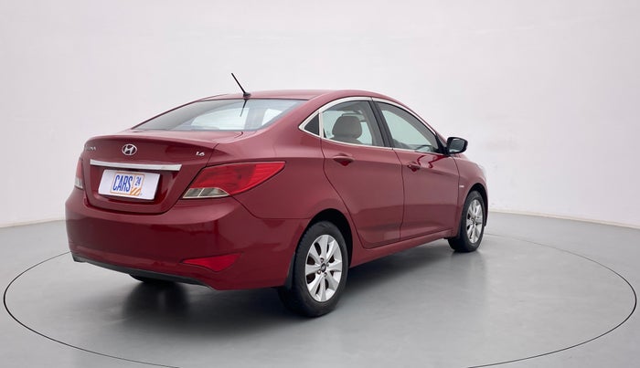 2015 Hyundai Verna FLUIDIC 1.6 CRDI S, Diesel, Manual, 86,082 km, Right Back Diagonal