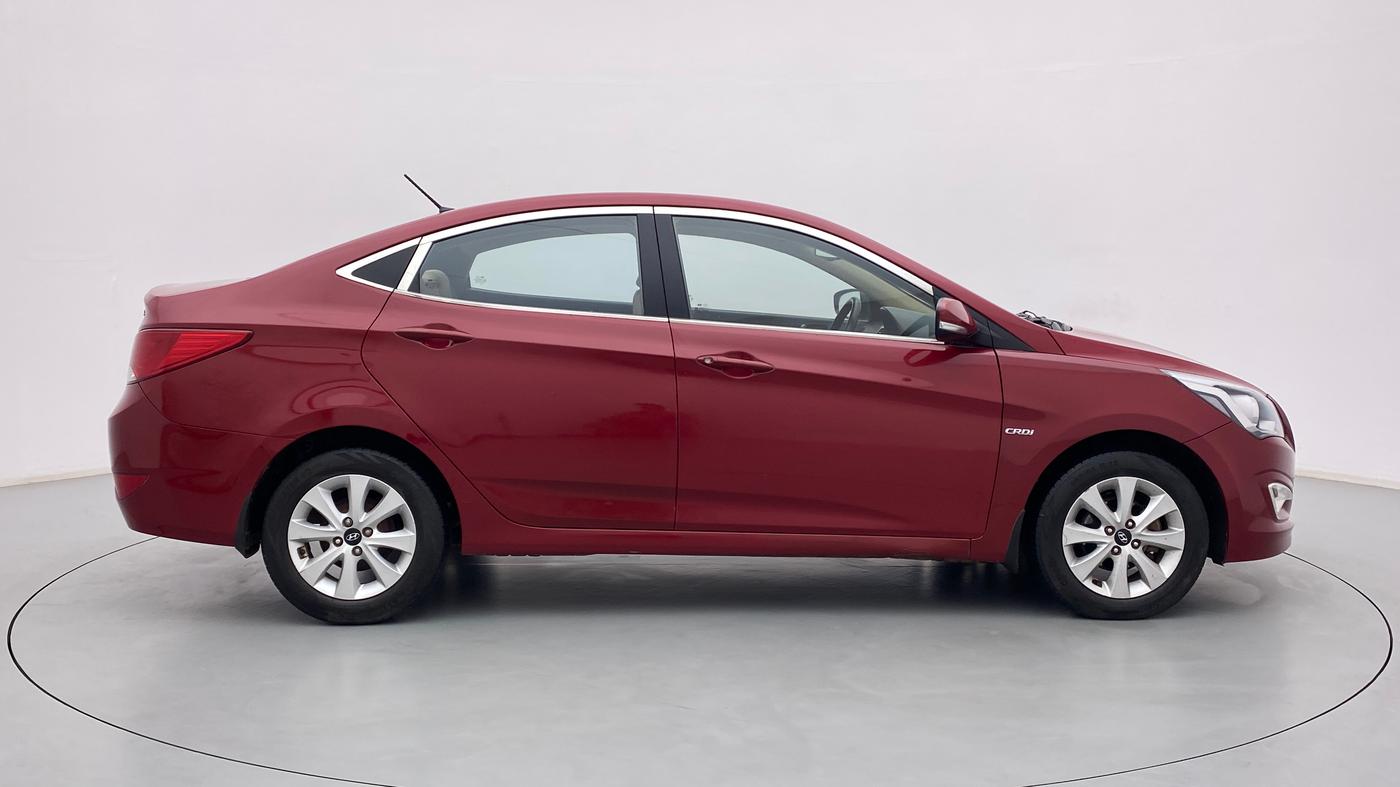 2015 Hyundai Verna FLUIDIC 1.6 CRDI S, Diesel, Manual, 86,082 km, Right Side View