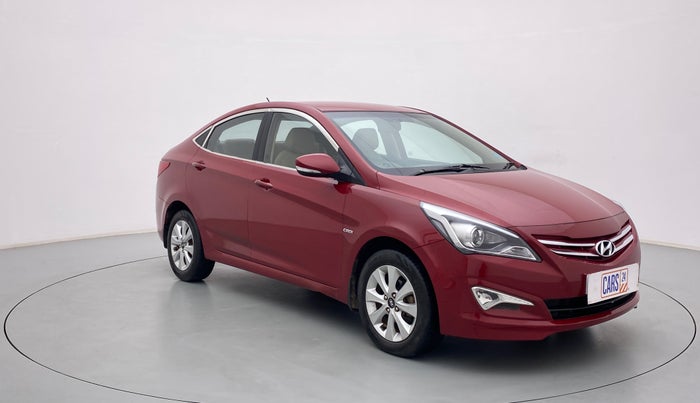 2015 Hyundai Verna FLUIDIC 1.6 CRDI S, Diesel, Manual, 86,082 km, Right Front Diagonal