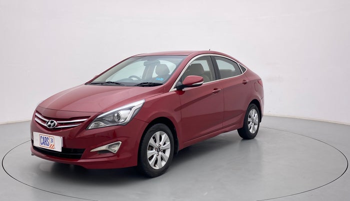 2015 Hyundai Verna FLUIDIC 1.6 CRDI S, Diesel, Manual, 86,082 km, Left Front Diagonal