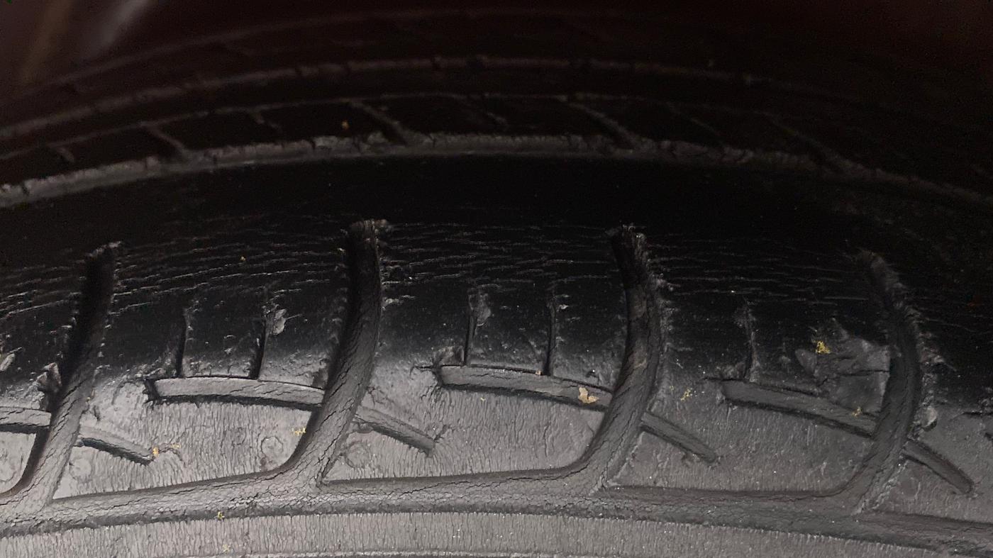 2015 Hyundai Verna FLUIDIC 1.6 CRDI S, Diesel, Manual, 86,082 km, Left Rear Tyre Tread