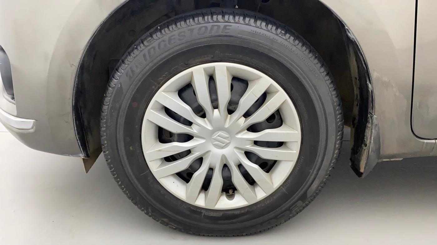 2017 Maruti Dzire VXI, Petrol, Manual, 54,632 km, Left Front Wheel