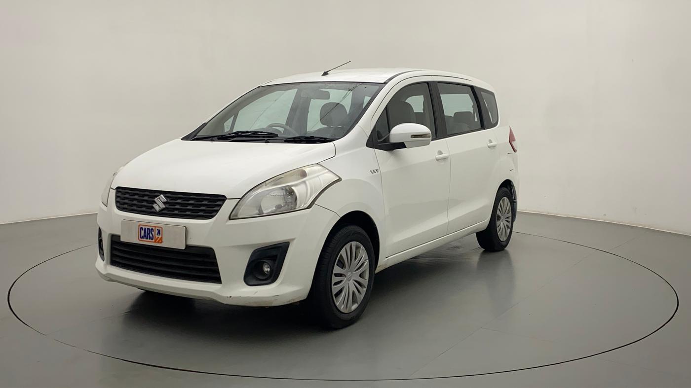 2013 Maruti Ertiga ZXI, CNG, Manual, 74,138 km, Left Front Diagonal