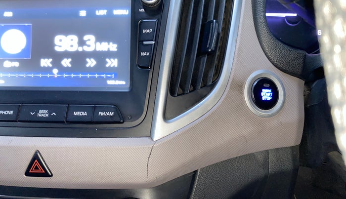 2018 Hyundai Creta SX PLUS AT 1.6 DIESEL, Diesel, Automatic, 96,448 km, Keyless Start/ Stop Button