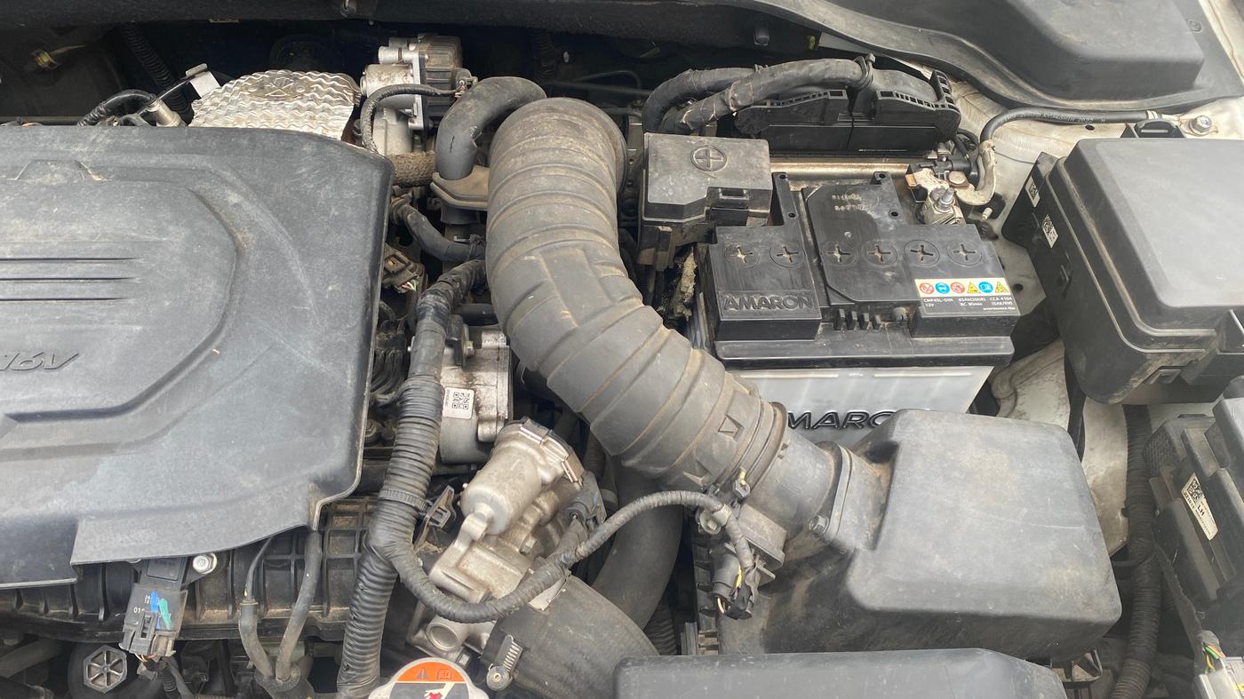 2022 KIA SONET HTX 1.5 AT, Diesel, Automatic, 27,255 km, Engine View - Left