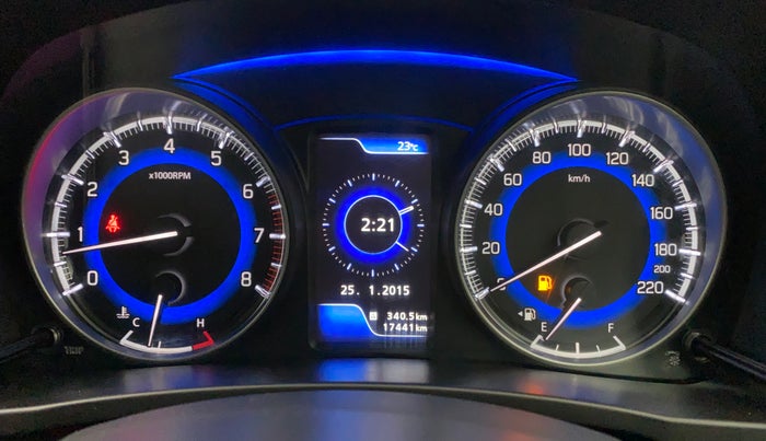2016 Maruti Baleno ZETA 1.2 K12, Petrol, Manual, 17,406 km, Odometer View