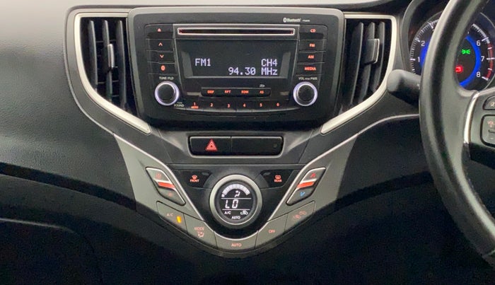 2016 Maruti Baleno ZETA 1.2 K12, Petrol, Manual, 17,406 km, Air Conditioner