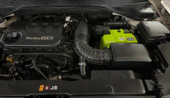 2021 KIA SONET HTX PLUS 1.0 IMT, Petrol, Manual, 56,969 km, Engine View - Left