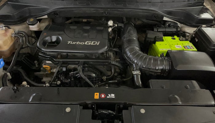 2021 KIA SONET HTX PLUS 1.0 IMT, Petrol, Manual, 56,969 km, Engine View