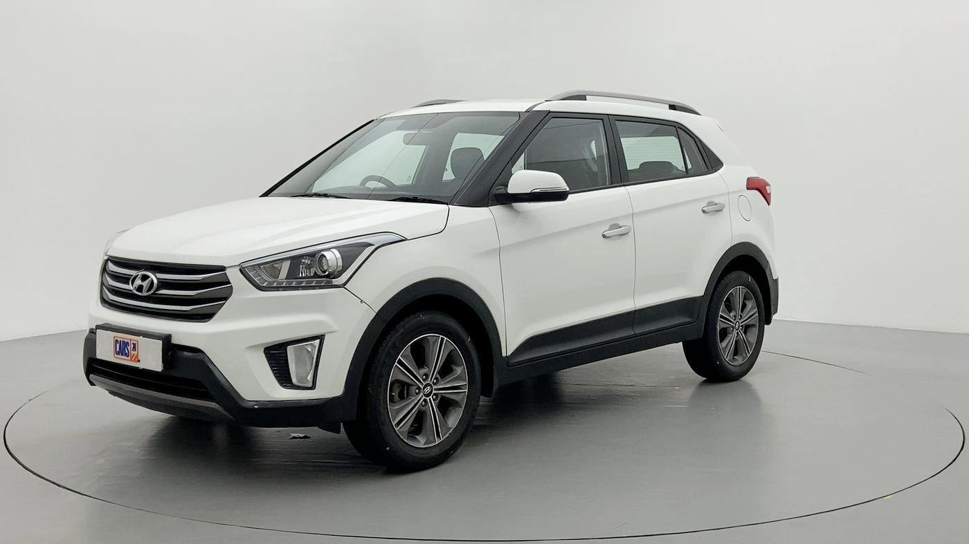 2018 Hyundai Creta 1.6 CRDI SX PLUS AUTO, Diesel, Automatic, 80,419 km, Left Front Diagonal