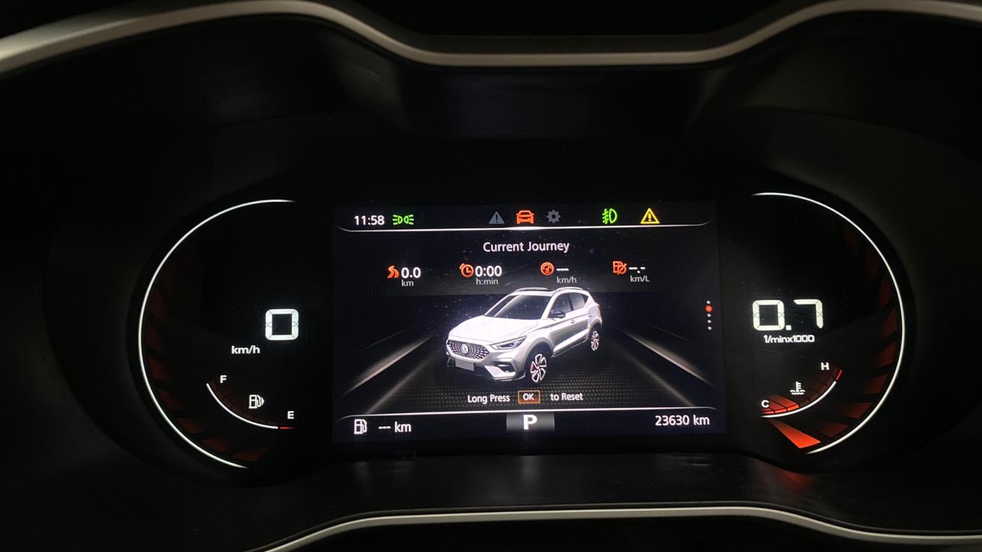 2023 MG ASTOR SHARP 1.5 CVT, Petrol, Automatic, 23,629 km, Odometer Image