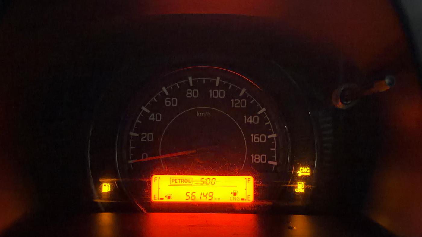 2022 Maruti New Wagon-R LXI CNG 1.0, CNG, Manual, 56,135 km, Odometer Image