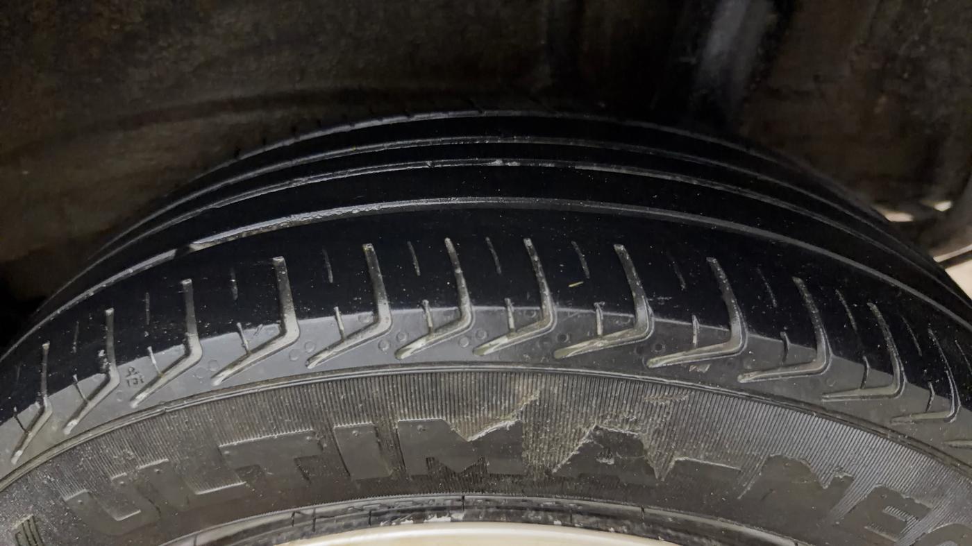 2022 Maruti New Wagon-R LXI CNG 1.0, CNG, Manual, 56,135 km, Left Rear Tyre Tread