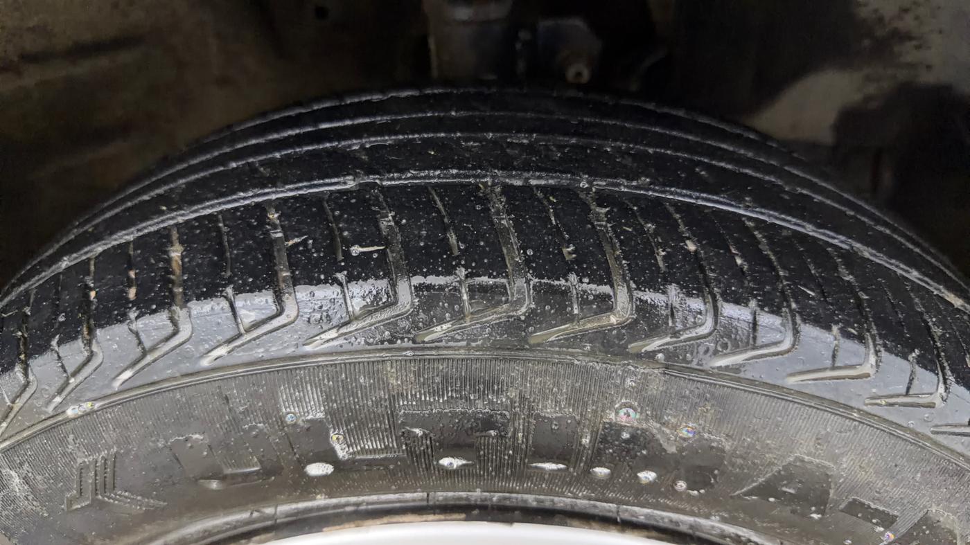 2022 Maruti New Wagon-R LXI CNG 1.0, CNG, Manual, 56,135 km, Right Front Tyre Tread