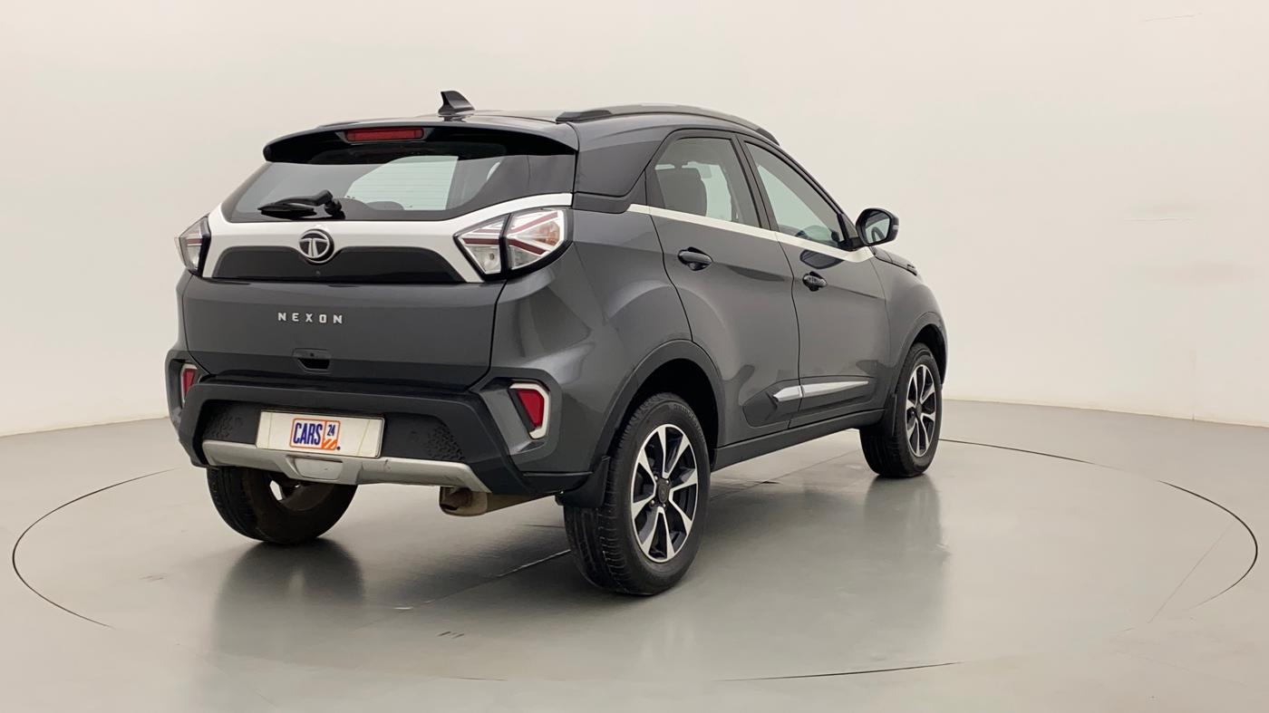 2020 Tata NEXON XZA PLUS PETROL, Petrol, Automatic, 34,437 km, Right Back Diagonal