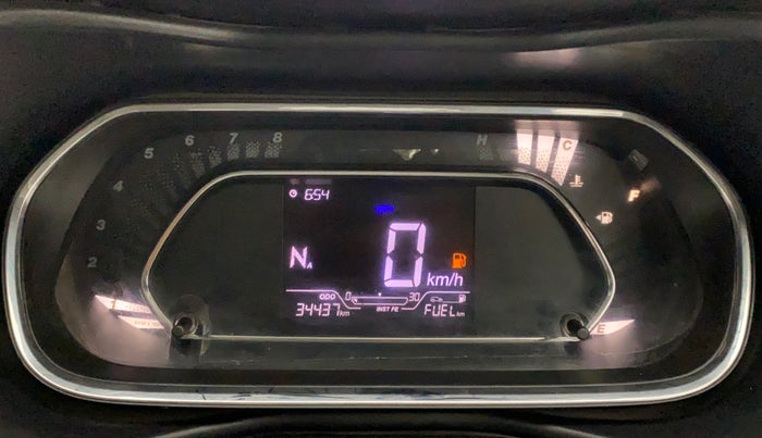 2020 Tata NEXON XZA PLUS PETROL, Petrol, Automatic, 34,437 km, Odometer Image