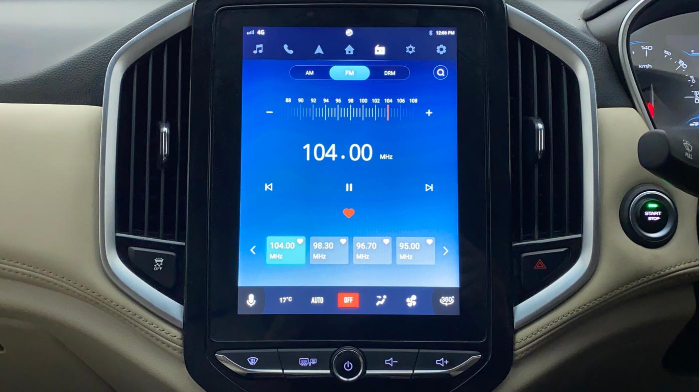 2022 MG HECTOR SHARP 1.5 PETROL CVT, Petrol, Automatic, 16,631 km, Infotainment System