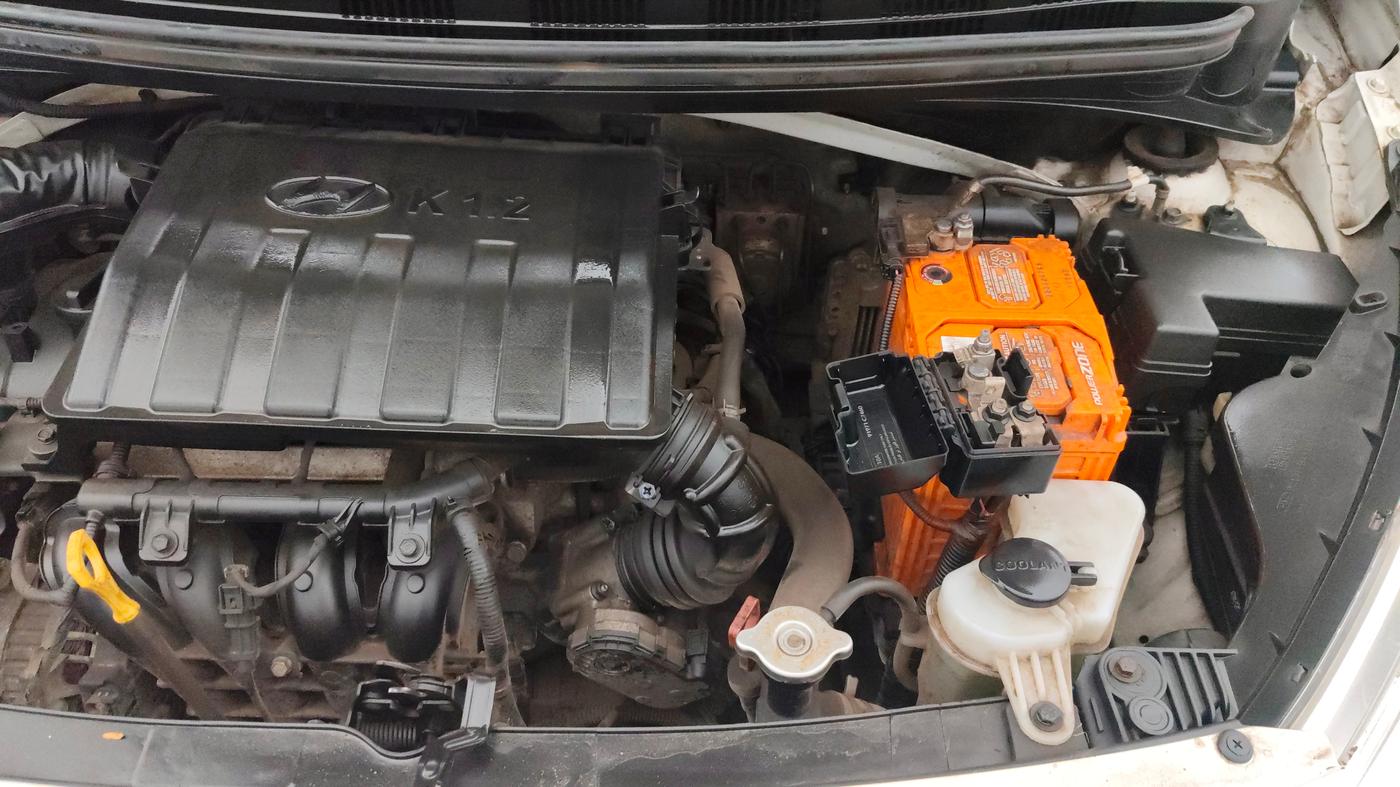 2019 Hyundai Grand i10 SPORTZ AT 1.2 KAPPA VTVT, Petrol, Automatic, 41,769 km, Engine View - Left