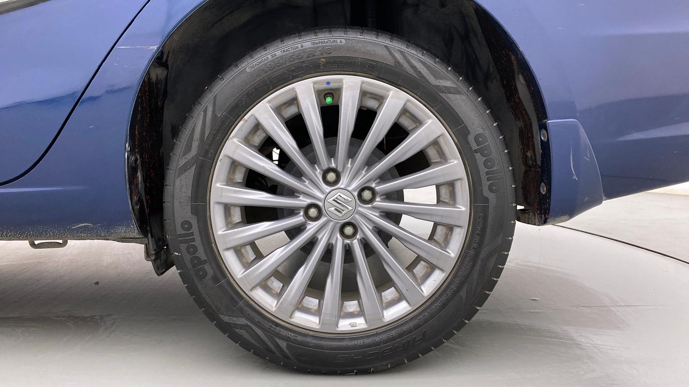 2018 Maruti Ciaz ALPHA  AT 1.4  PETROL, Petrol, Automatic, 57,737 km, Left Rear Wheel