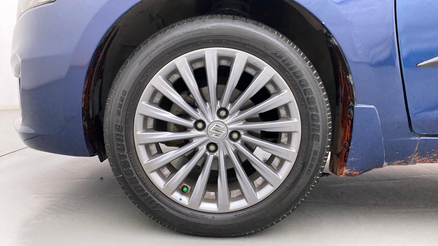 2018 Maruti Ciaz ALPHA  AT 1.4  PETROL, Petrol, Automatic, 57,737 km, Left Front Wheel