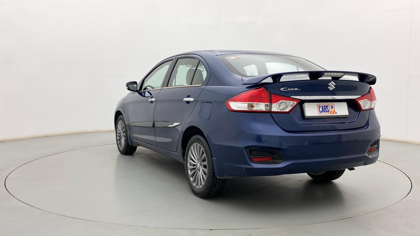 2018 Maruti Ciaz ALPHA  AT 1.4  PETROL, Petrol, Automatic, 57,737 km, Left Back Diagonal