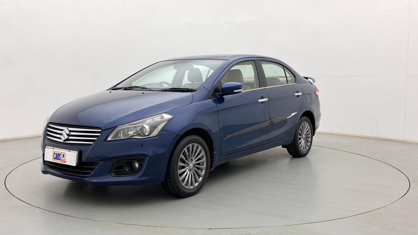 2018 Maruti Ciaz ALPHA  AT 1.4  PETROL, Petrol, Automatic, 57,737 km, Left Front Diagonal