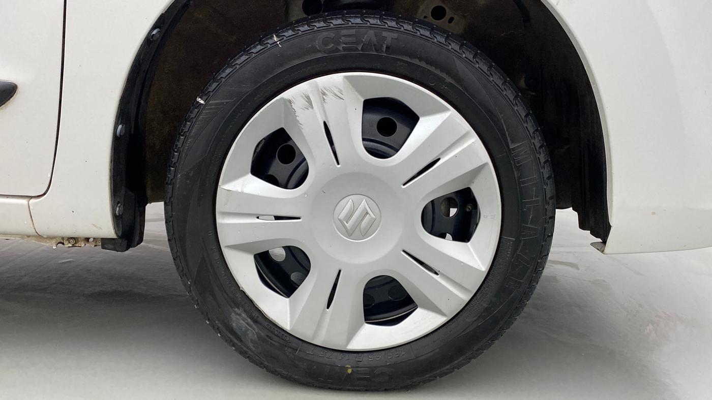 2018 Maruti Wagon R 1.0 VXI, Petrol, Manual, 10,959 km, Right Front Wheel