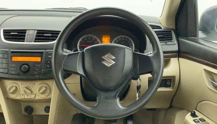 2012 Maruti Swift Dzire VXI, Petrol, Manual, 48,736 km, Steering Wheel Close Up