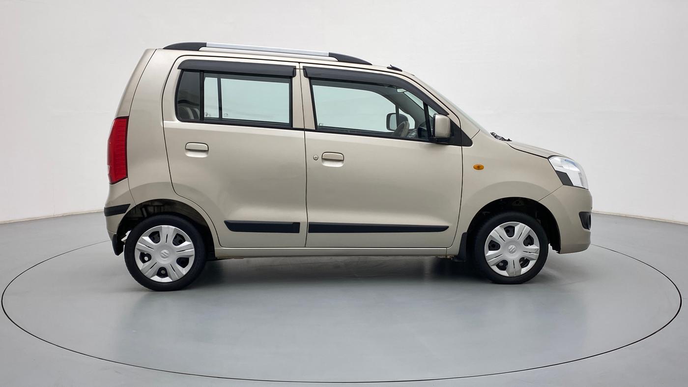 2016 Maruti Wagon R 1.0 VXI, Petrol, Manual, 34,313 km, Right Side View