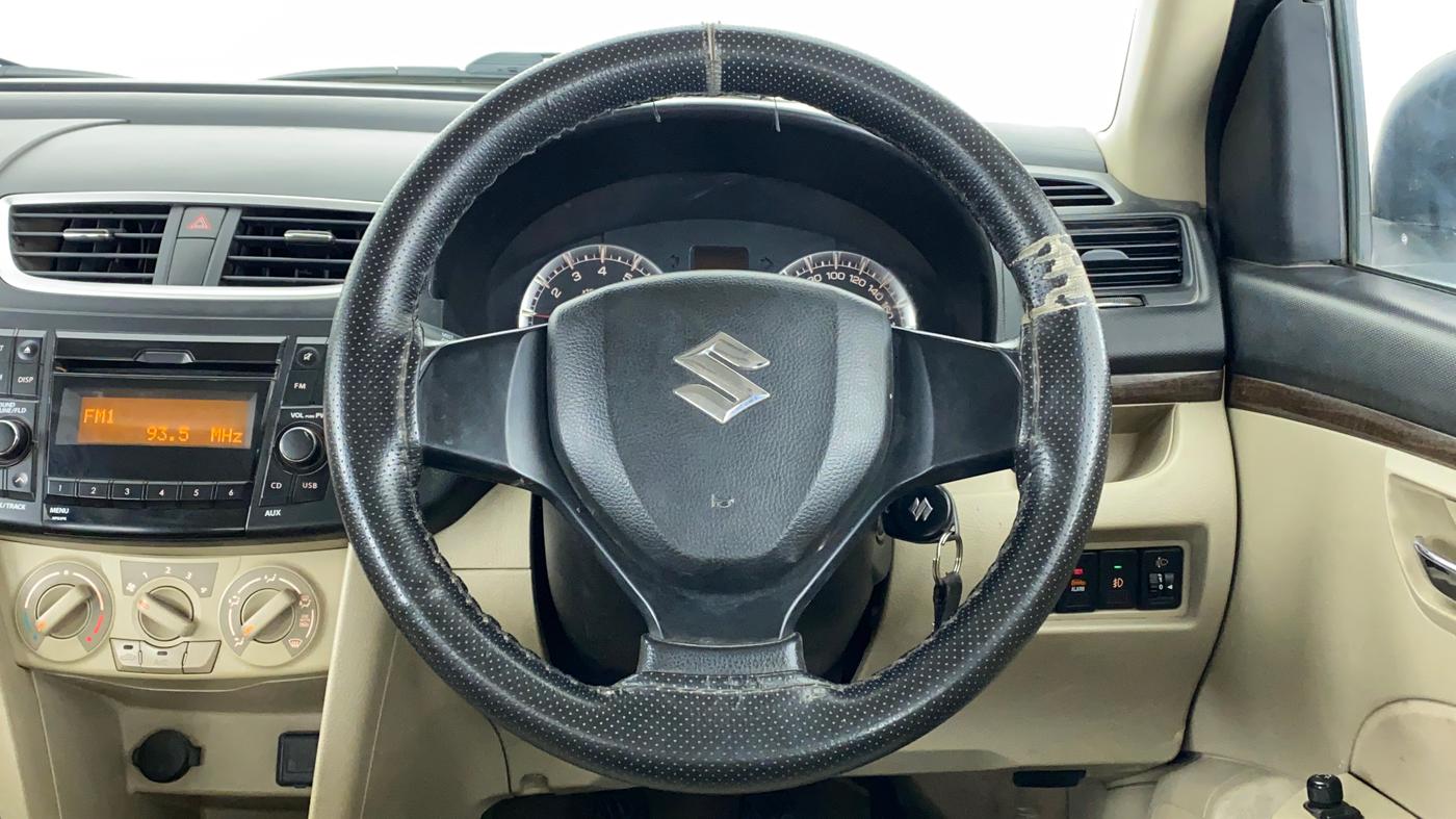 2016 Maruti Swift Dzire VXI, Petrol, Manual, 65,111 km, Steering Wheel Close Up