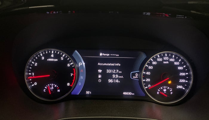 2020 KIA SELTOS GTX PLUS DCT 1.4 PETROL, Petrol, Automatic, 46,609 km, Odometer Image