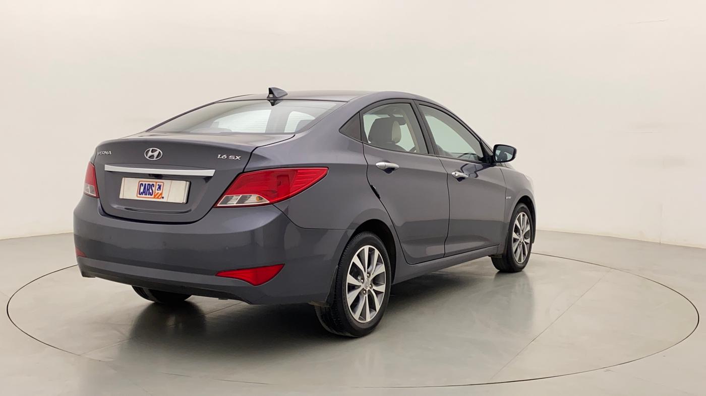 2017 Hyundai Verna 1.6 VTVT SX, Petrol, Manual, 32,893 km, Right Back Diagonal