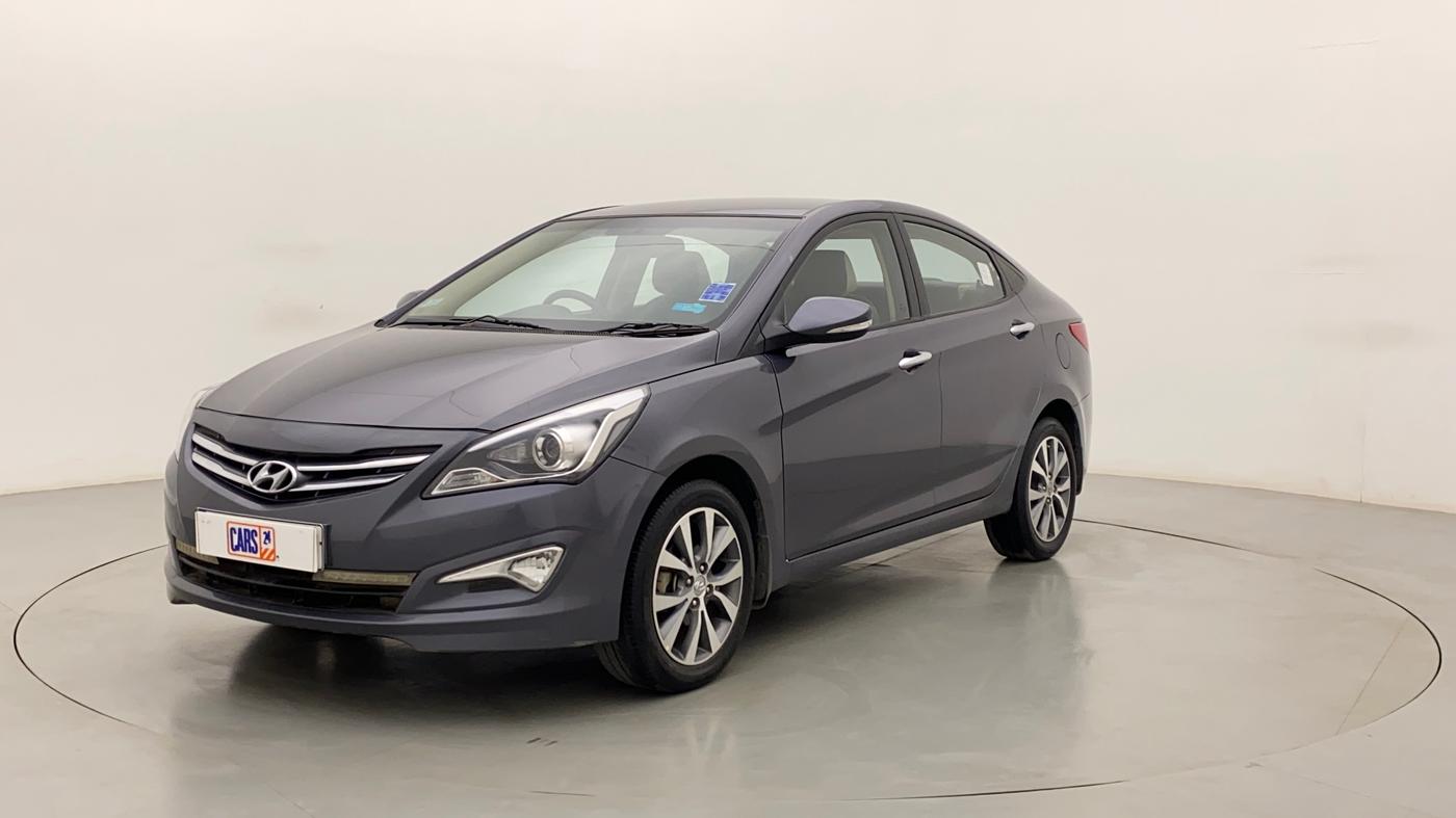 2017 Hyundai Verna 1.6 VTVT SX, Petrol, Manual, 32,893 km, Left Front Diagonal