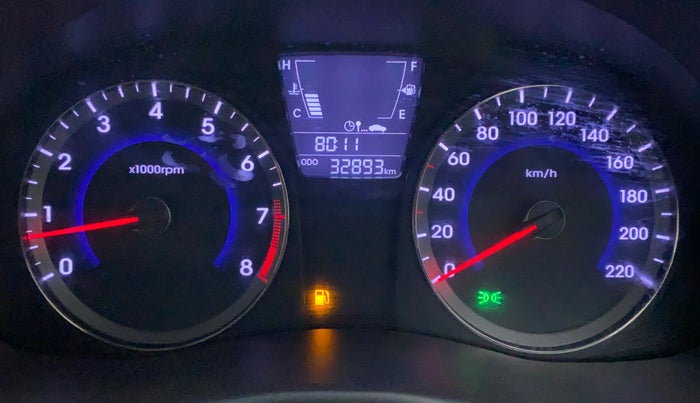 2017 Hyundai Verna 1.6 VTVT SX, Petrol, Manual, 32,893 km, Odometer Image