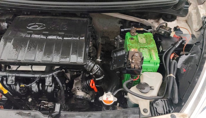 2015 Hyundai Grand i10 ASTA AT 1.2 KAPPA VTVT, Petrol, Automatic, 45,319 km, Engine View - Left