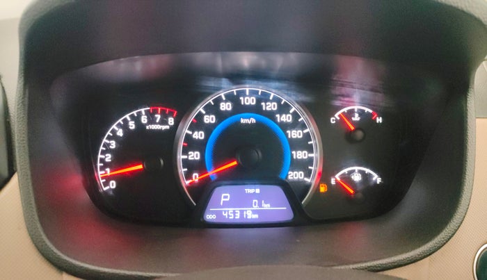 2015 Hyundai Grand i10 ASTA AT 1.2 KAPPA VTVT, Petrol, Automatic, 45,319 km, Odometer Image