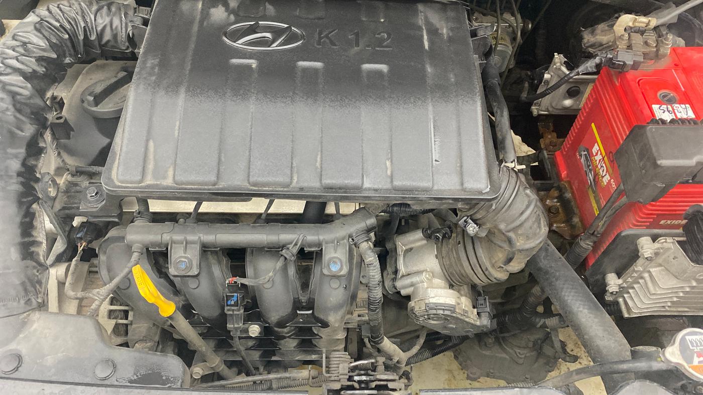 2021 Hyundai GRAND I10 NIOS SPORTZ AMT 1.2 KAPPA VTVT, Petrol, Automatic, 43,784 km, Engine View