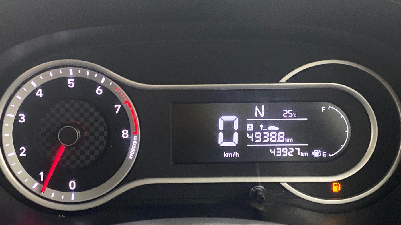 2021 Hyundai GRAND I10 NIOS SPORTZ AMT 1.2 KAPPA VTVT, Petrol, Automatic, 43,784 km, Odometer Image