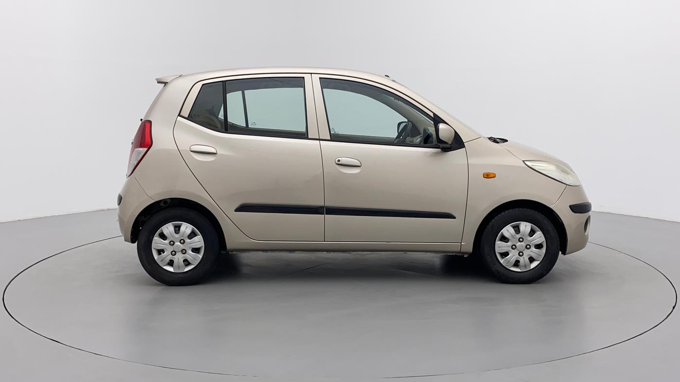 2010 Hyundai i10 SPORTZ 1.2, Petrol, Manual, 65,835 km, Right Side View