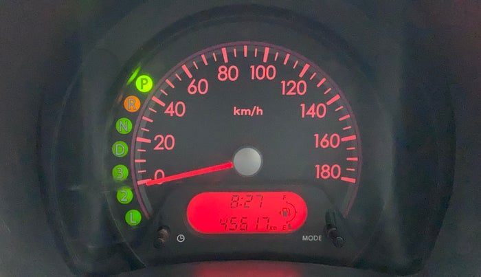 2011 Maruti A Star VXI (ABS) AT, Petrol, Automatic, 45,654 km, Odometer Image