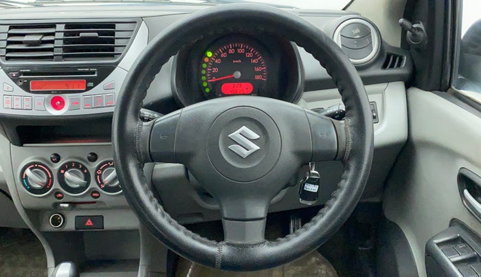 2011 Maruti A Star VXI (ABS) AT, Petrol, Automatic, 45,654 km, Steering Wheel Close Up
