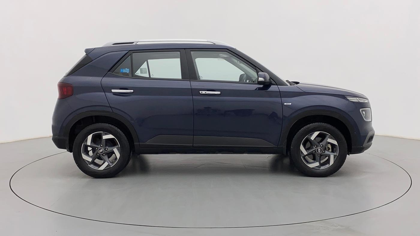 2020 Hyundai VENUE 1.0 turbo GDI IMT SX O, Petrol, Manual, 22,778 km, Right Side View