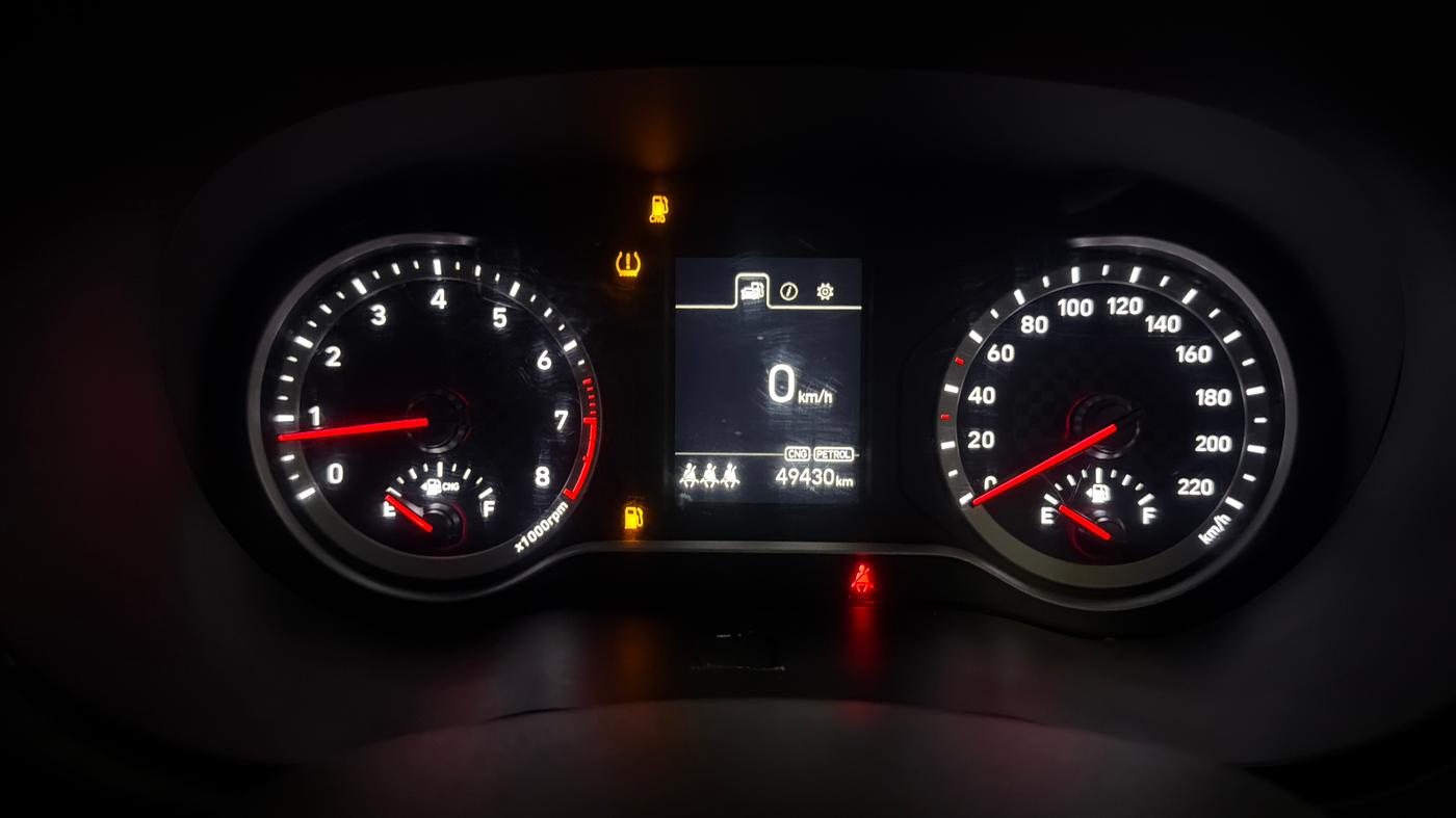 2023 Hyundai AURA SX 1.2 CNG, CNG, Manual, 49,421 km, Odometer Image