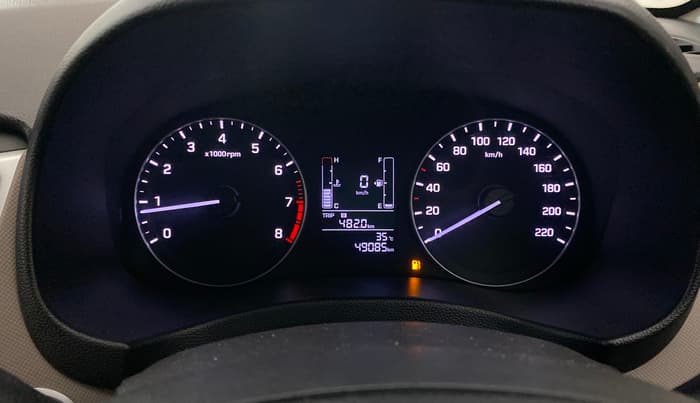 2019 Hyundai Creta SX 1.6 PETROL, Petrol, Manual, 49,085 km, Odometer Image